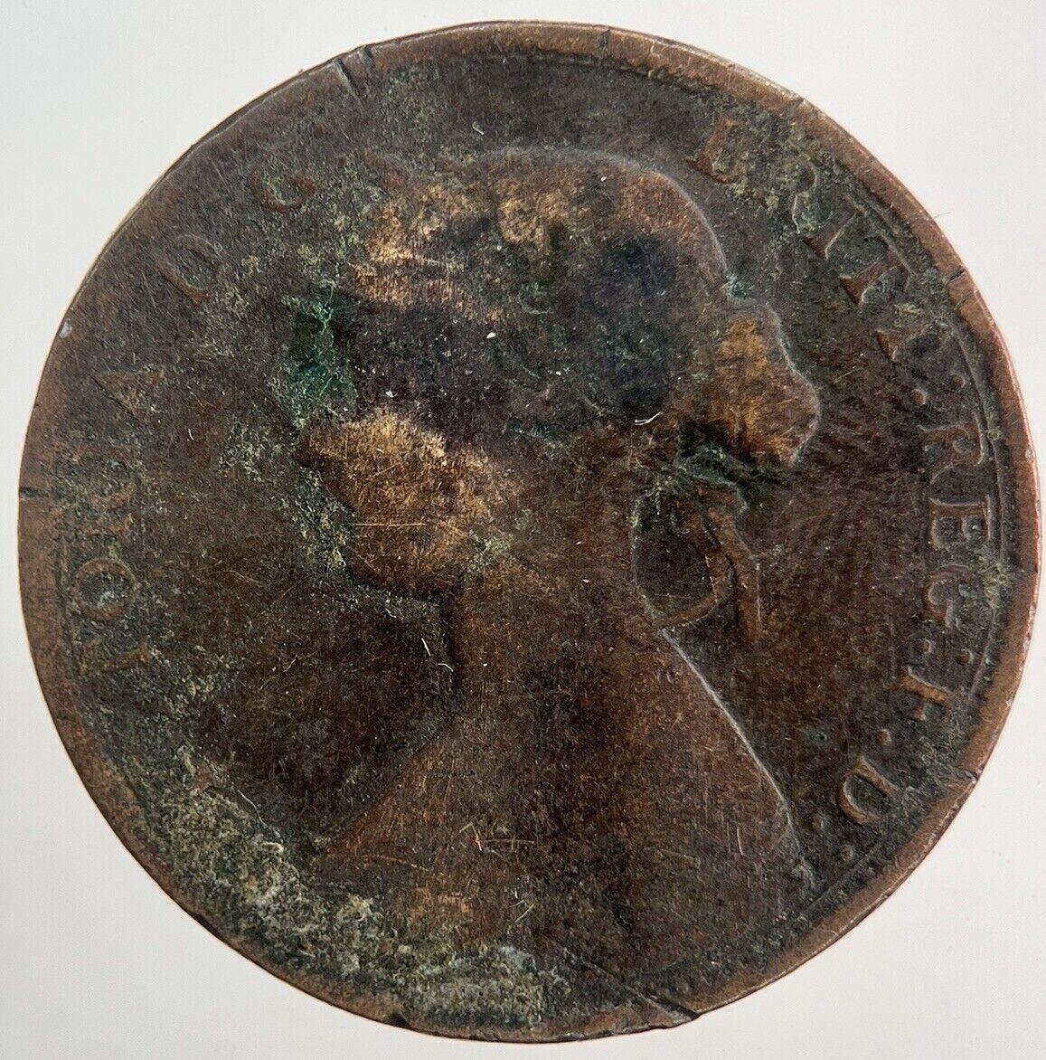 1864 Victoria Half-Penny Coin | Collectable Grade