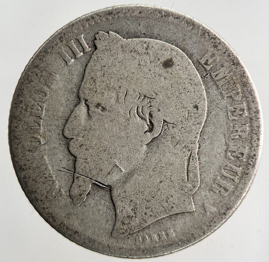 1866 France 1 Franc Silver Coin | Collectable Grade