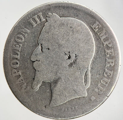 1866 France 2 Franc Silver Coin | Collectable Grade