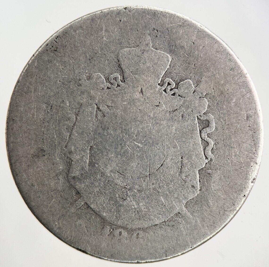 1866 France 2 Franc Silver Coin | Collectable Grade