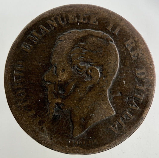 1865 Italy 5 Centesimi Coin | Collectable Grade