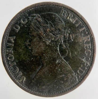 1866 Victoria Farthing Coin | Fine Collectable Grade