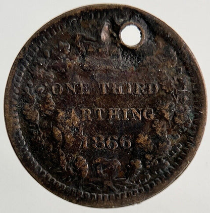 1866 Victoria One Third 1/3 Farthing Coin | Collectable Grade