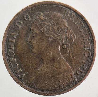 1866 Victoria Farthing Coin | Very High Grade