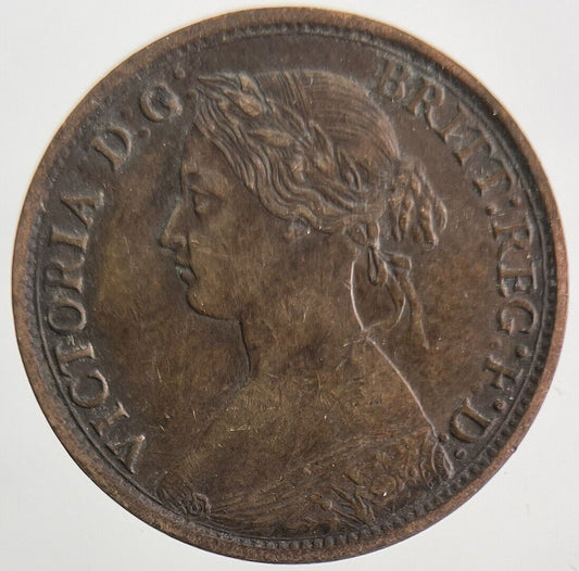 1866 Victoria Farthing Coin | Very High Grade