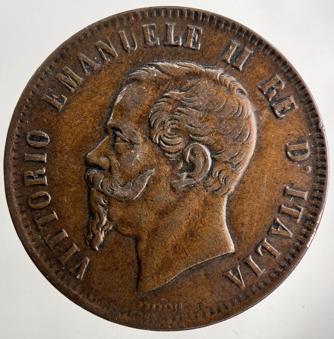 1866 Italy 10 Centesimi Coin | Very High Grade
