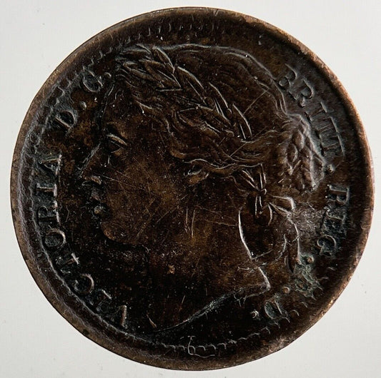 1866 Victoria 1/3 One Third Farthing Coin | Very High Grade | a9215