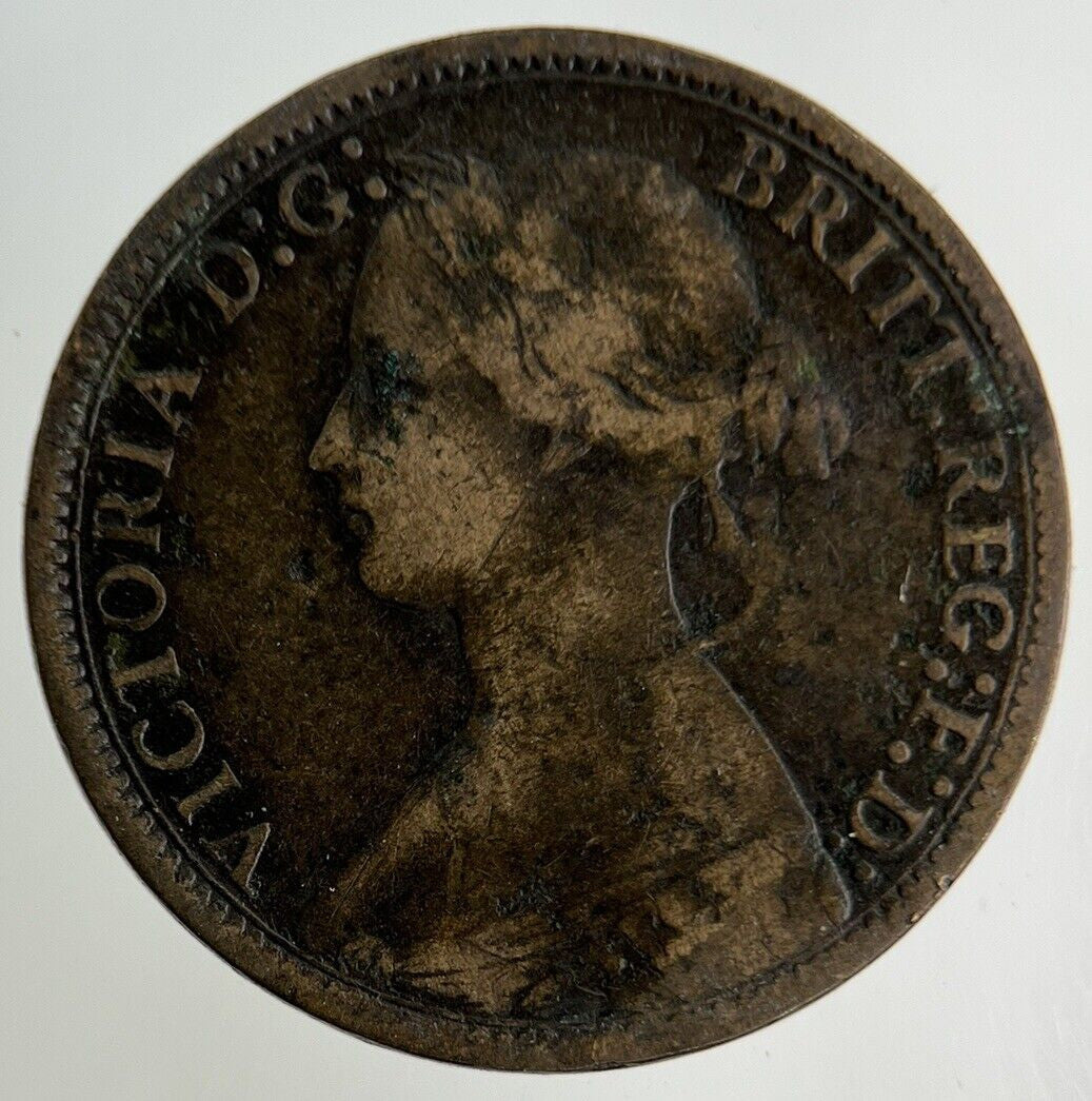 1866 Victoria Farthing Coin | Collectable Grade