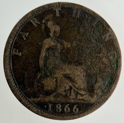 1866 Victoria Farthing Coin | Collectable Grade