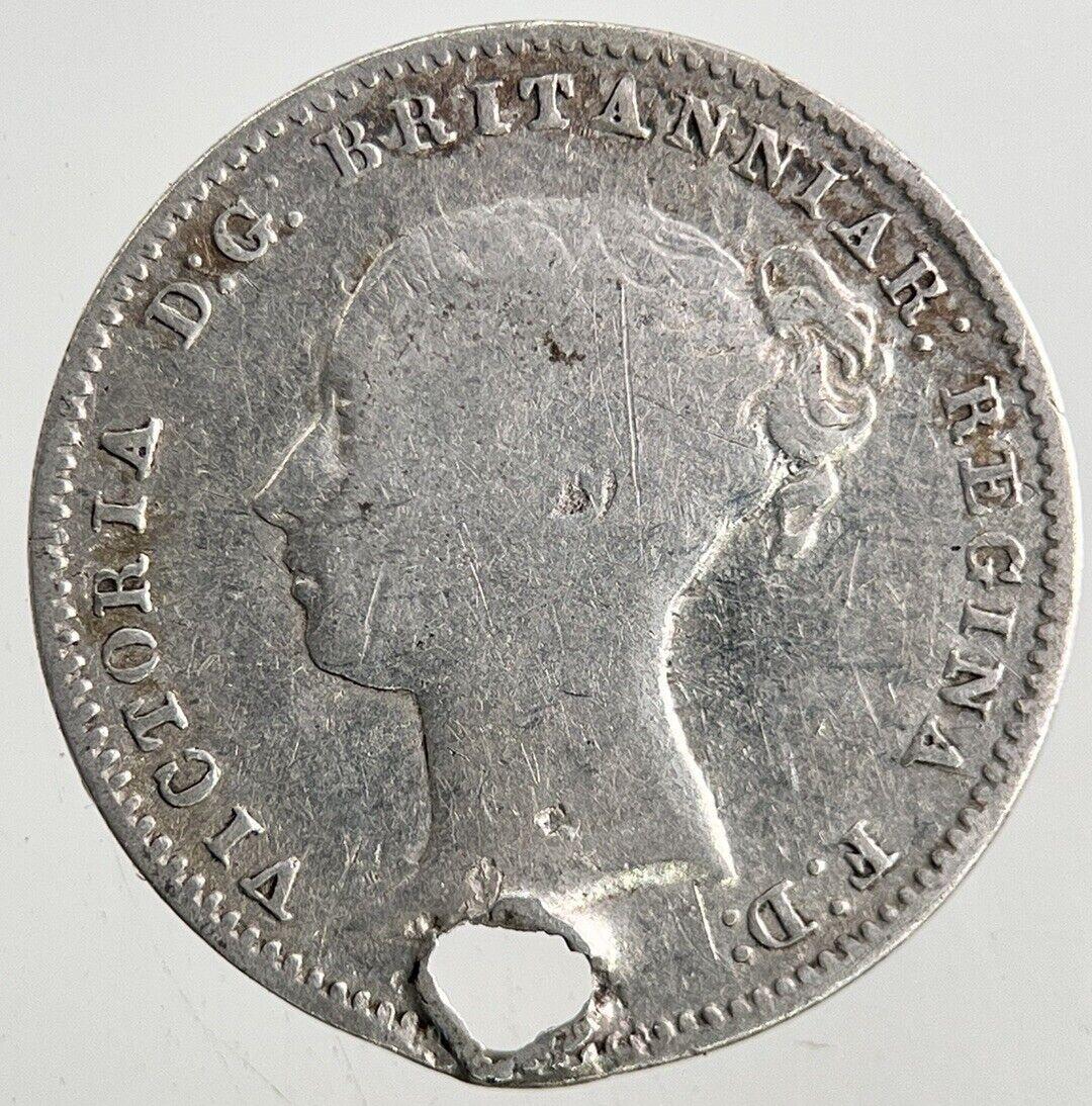 1866 Victoria Threepence Silver Coin | Collectable Grade