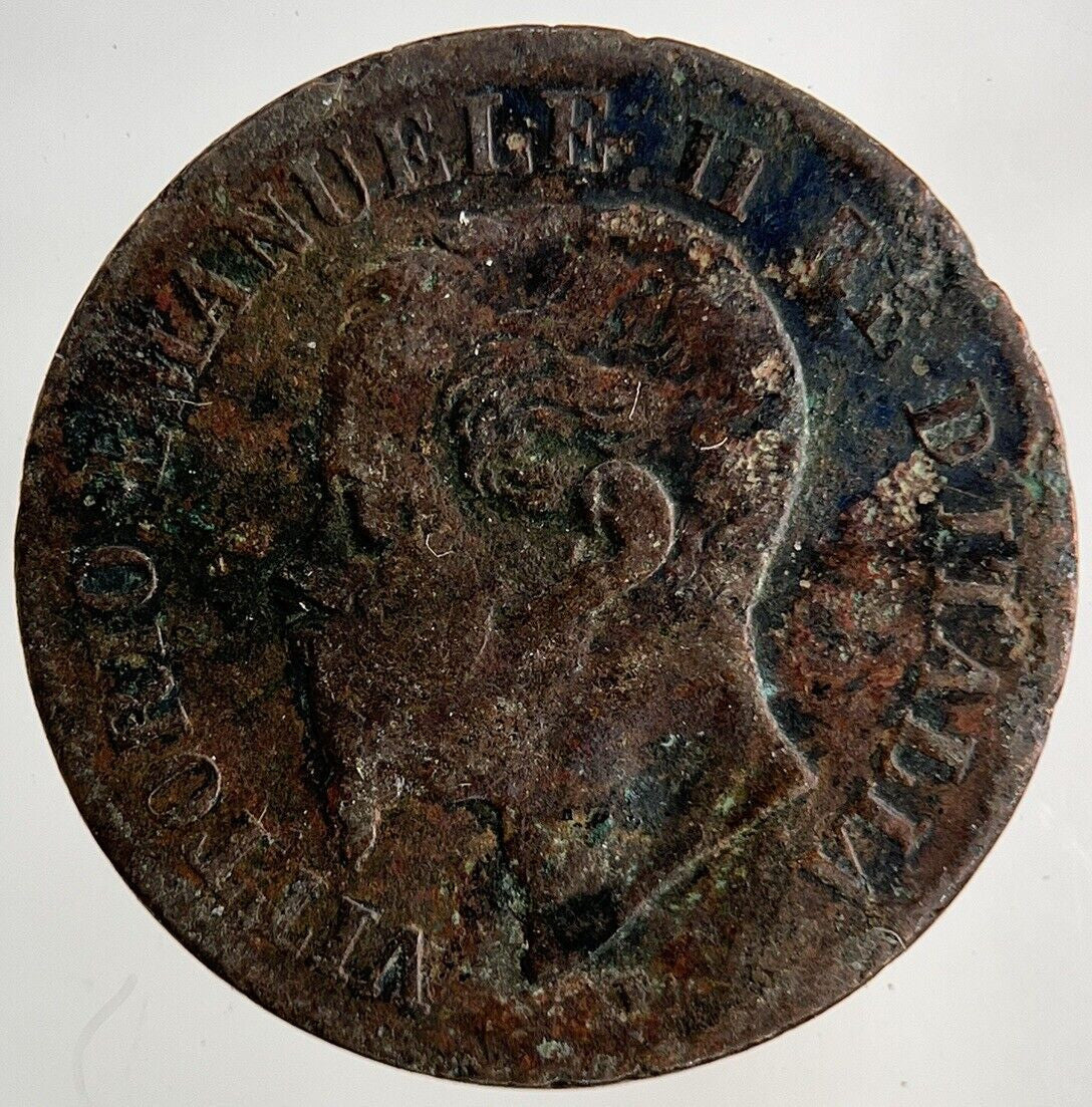 1866 Italy 2 Centesimi Coin | Collectable Grade
