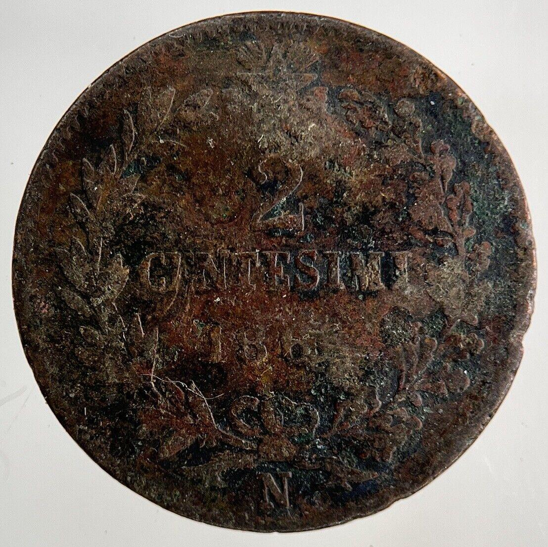 1866 Italy 2 Centesimi Coin | Collectable Grade