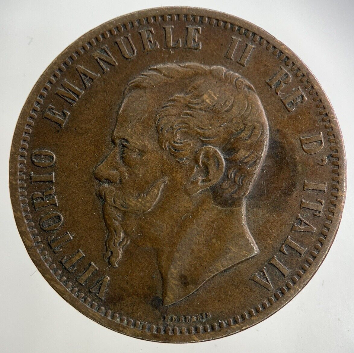 1866 Italy 10 Centesimi Coin | Very High Grade