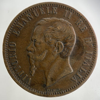 1866 Italy 10 Centesimi Coin | Very High Grade