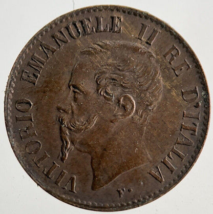 1867 Italy 1 Centesimo Coin | Very High Grade