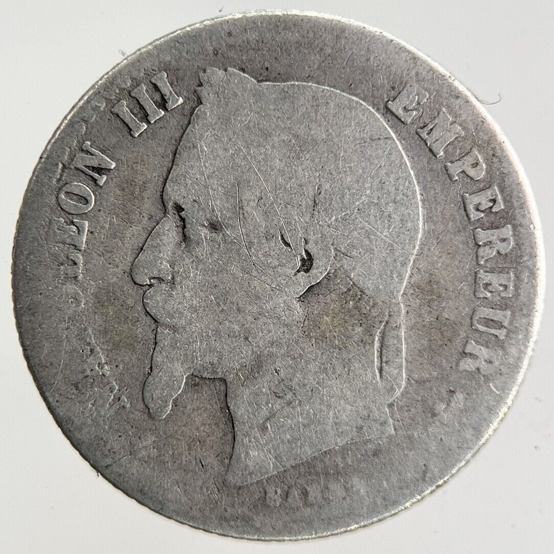 1867 France 50 Centimes Silver Coin | Collectable Grade