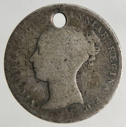 1868 Victoria Threepence Silver Coin | Collectable Grade