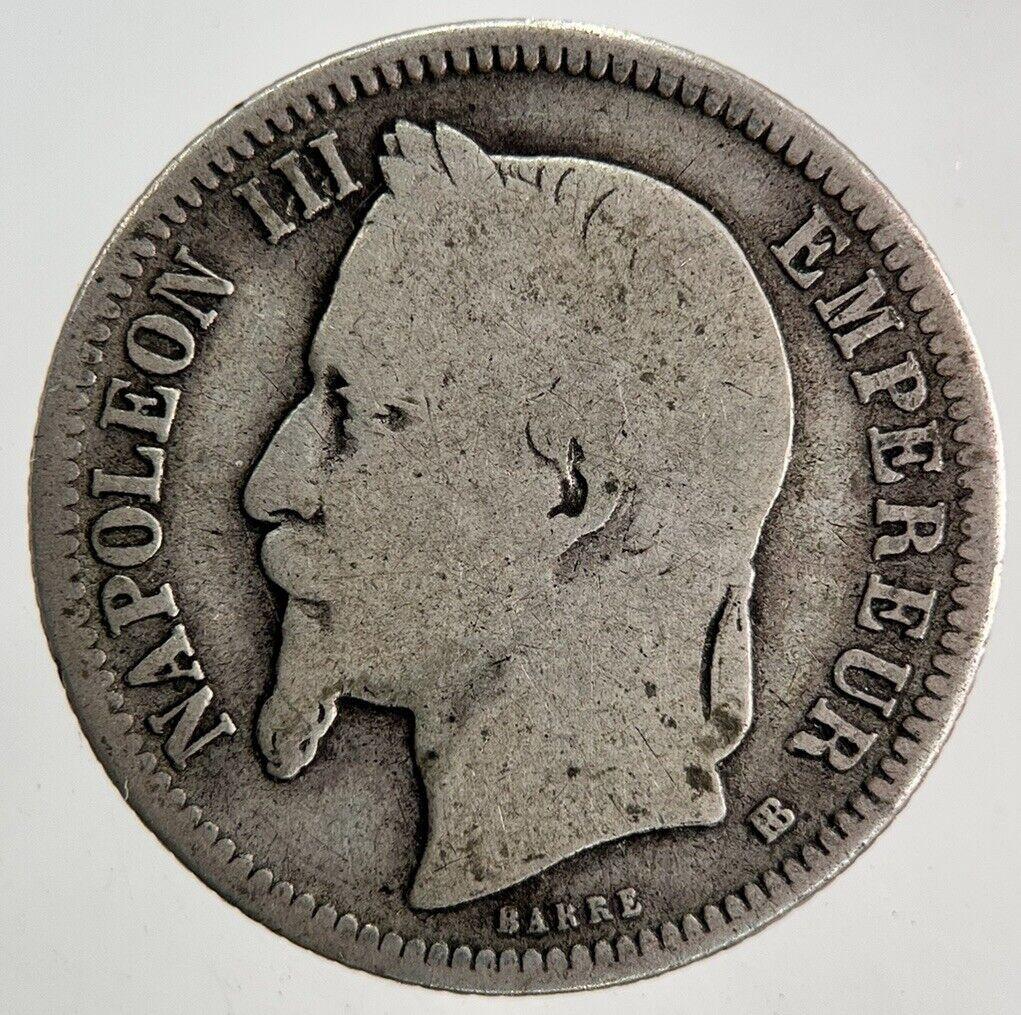 1868 France 1 Franc Silver Coin | Collectable Grade