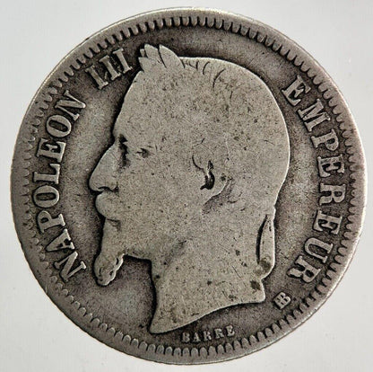 1868 France 1 Franc Silver Coin | Collectable Grade