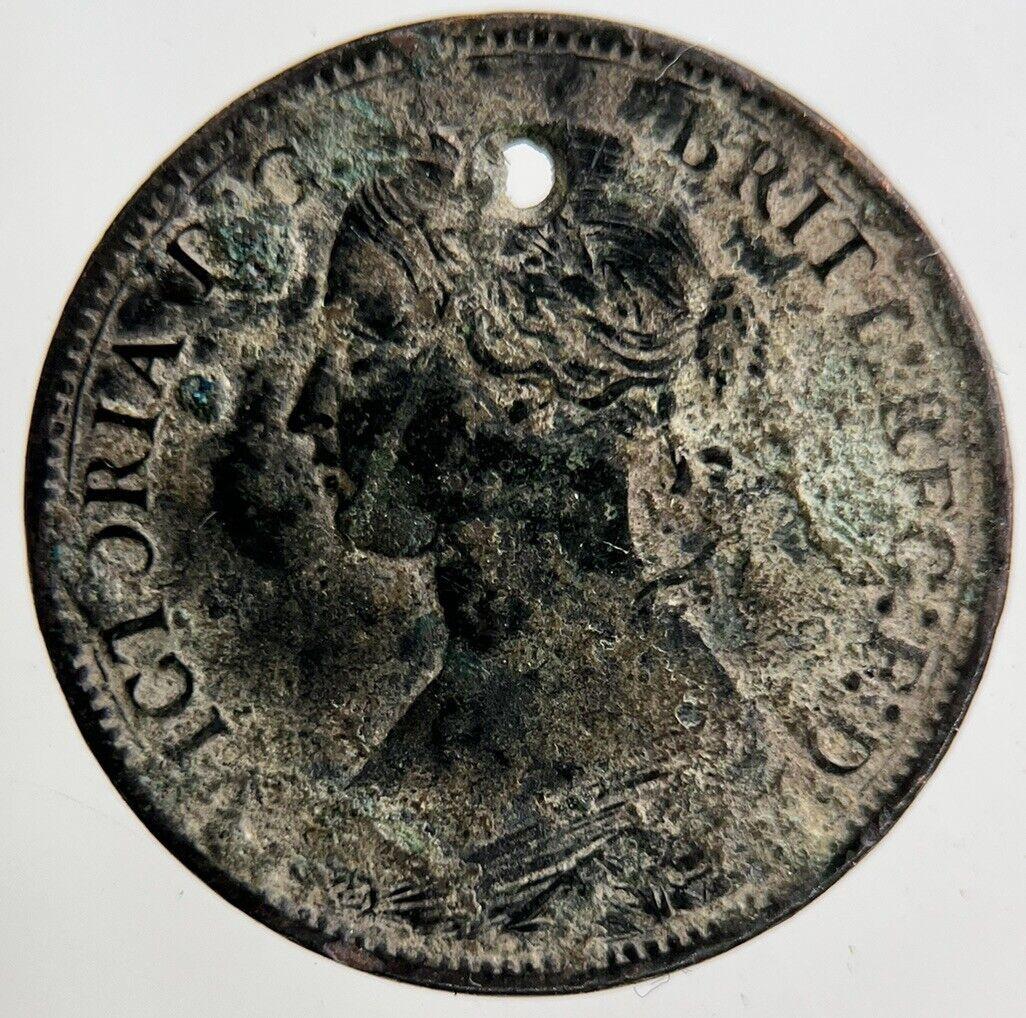 1868 Victoria Farthing Coin | Collectable Grade