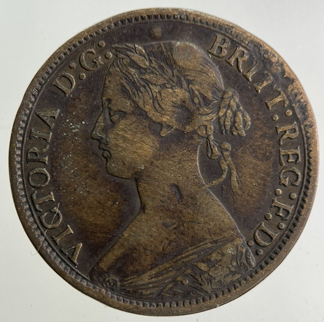 1868 Victoria Farthing Coin | Collectable Grade
