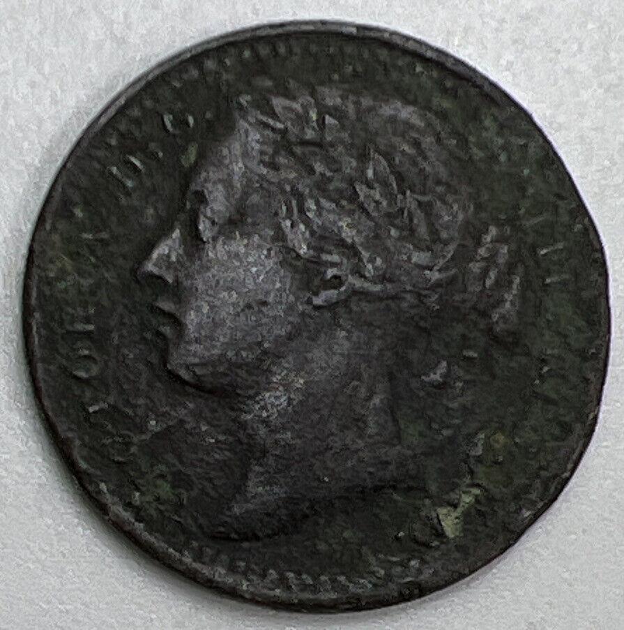 1868 One Third 1/3 Farthing | British Coin | Victoria | Collectable Grade | a757