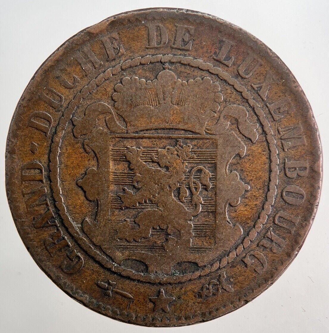 1870 Luxembourg 10 Centimes Coin | Collectable Grade | a5784