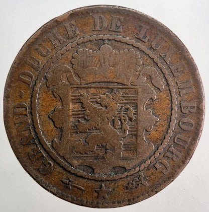 1870 Luxembourg 10 Centimes Coin | Collectable Grade | a5784