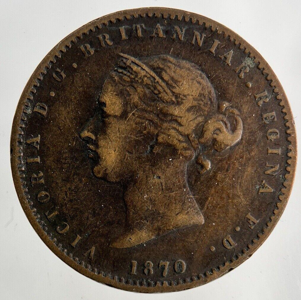 1870 Jersey 1/26th One Twenty Sixth Of A Shilling Coin | Collectable Grade