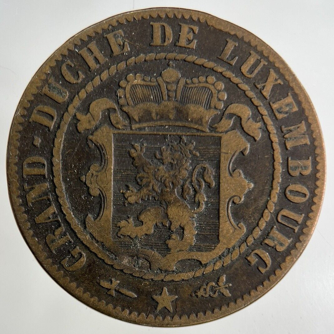 1870 Luxembourg 10 Centimes Coin | Collectable Grade