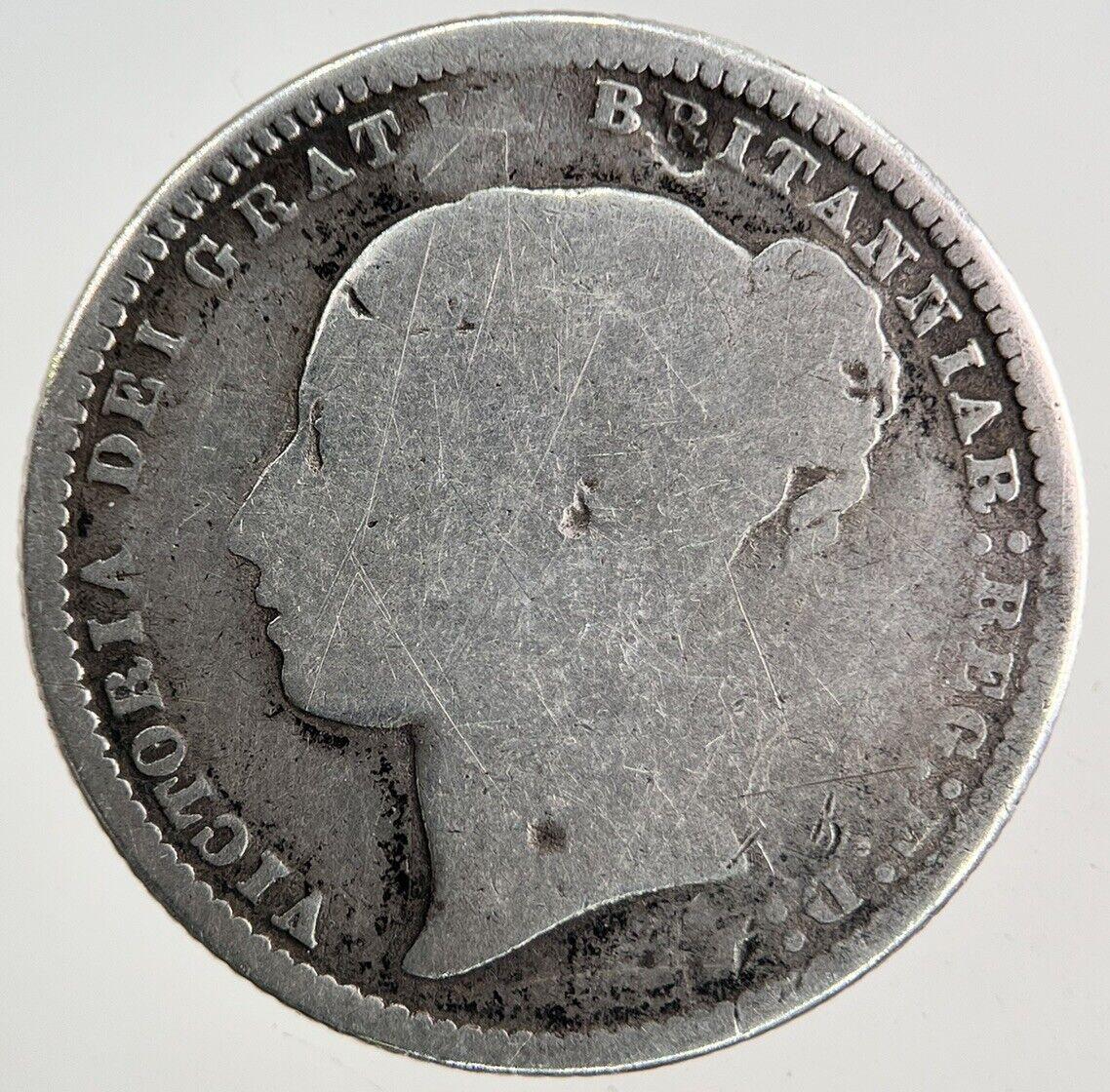 1871 Victoria One Shilling Silver Coin | Collectable Grade