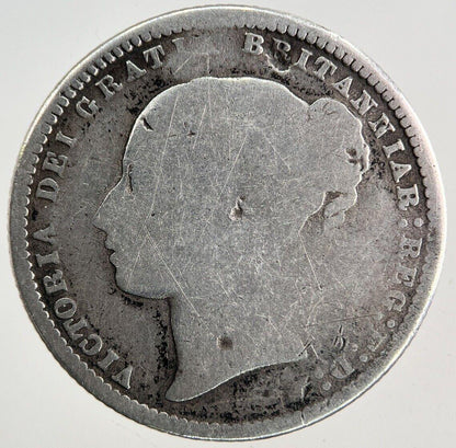 1871 Victoria One Shilling Silver Coin | Collectable Grade