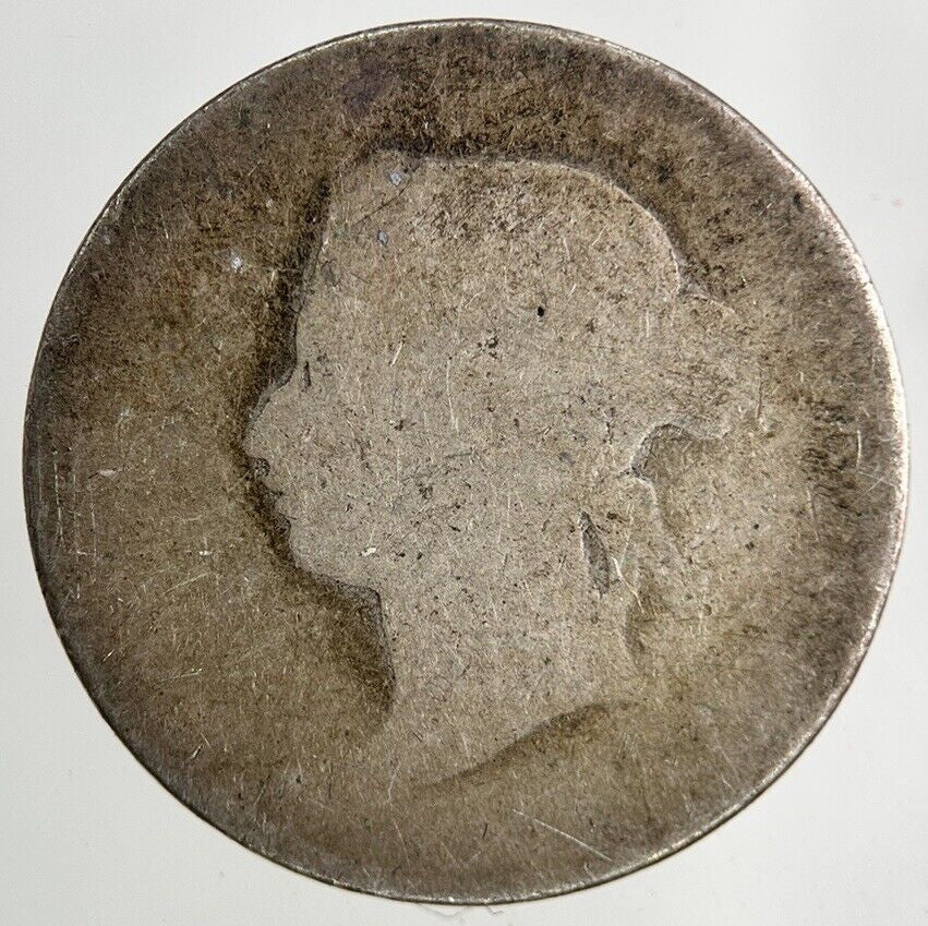 1872 Canada 25 Cents Silver Coin | Worn Grade