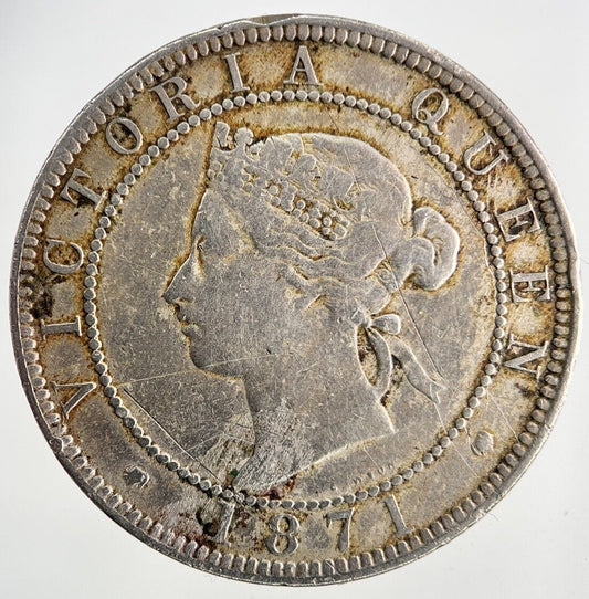 1871 Jamaica One Penny Coin | Fine Collectable Grade