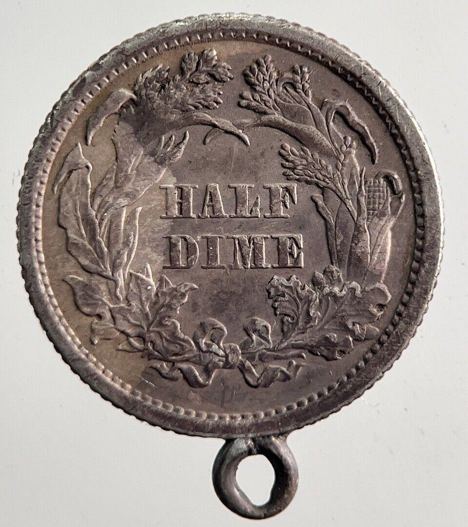 1870 US USA Half Dime Silver Coin | Very High Grade
