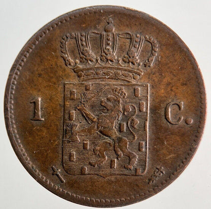 1873 Netherlands 1 Cent Coin | Very High Grade | a8777