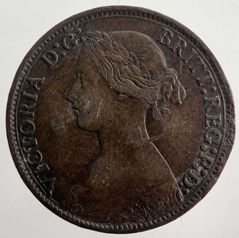 1873 Victoria Farthing Coin | Collectable Grade | a505