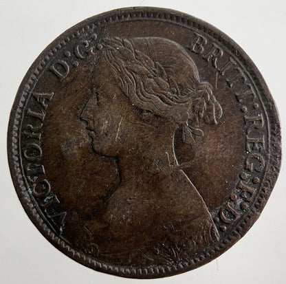 1873 Victoria Farthing Coin | Collectable Grade | a505