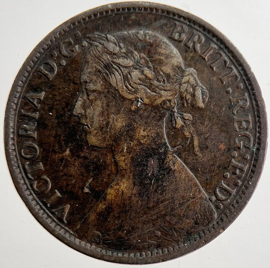 1873 Victoria Farthing Coin | Fine Collectable Grade | a8895