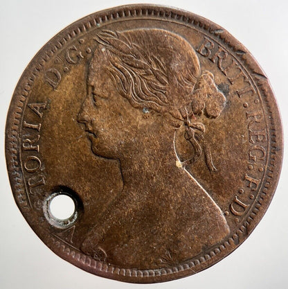 1872 Victoria Penny Coin | Collectable Grade | a3774