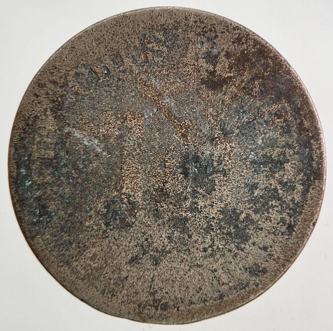 1872 Germany 10 Pfennig Coin | Worn Grade