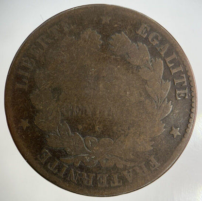 1872 France 10 Dix Centimes Coin | Collectable Grade