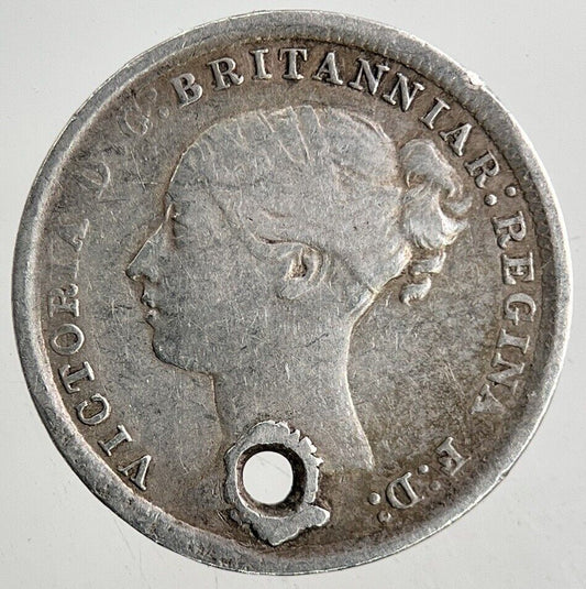 1872 Victoria Threepence Silver Coin | Collectable Grade