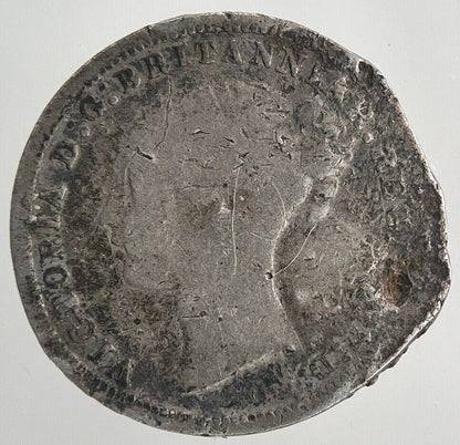 1873 Victoria Threepence Silver Coin | Collectable Grade | a6752