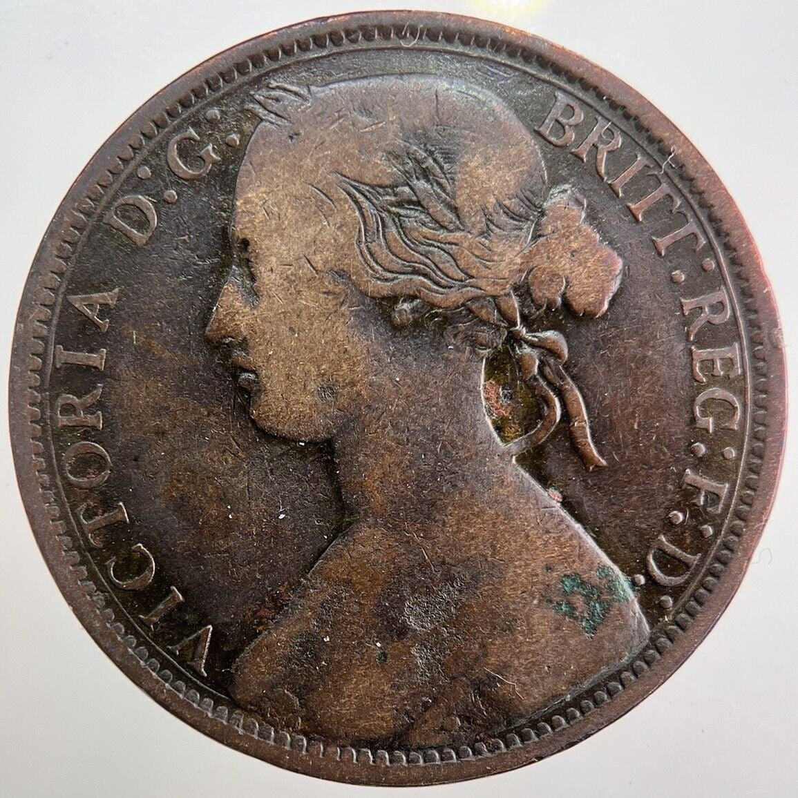 1873 Victoria Penny Coin | Collectable Grade | a7238
