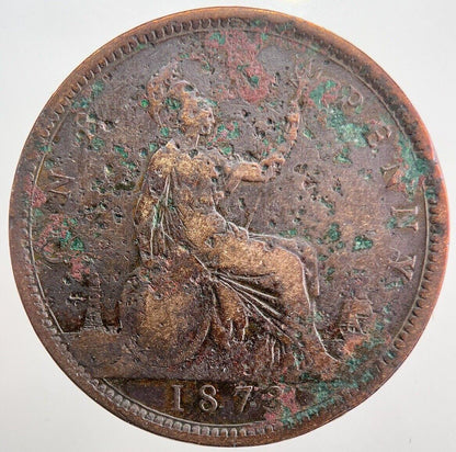 1873 Victoria Penny Coin | Collectable Grade | a7238