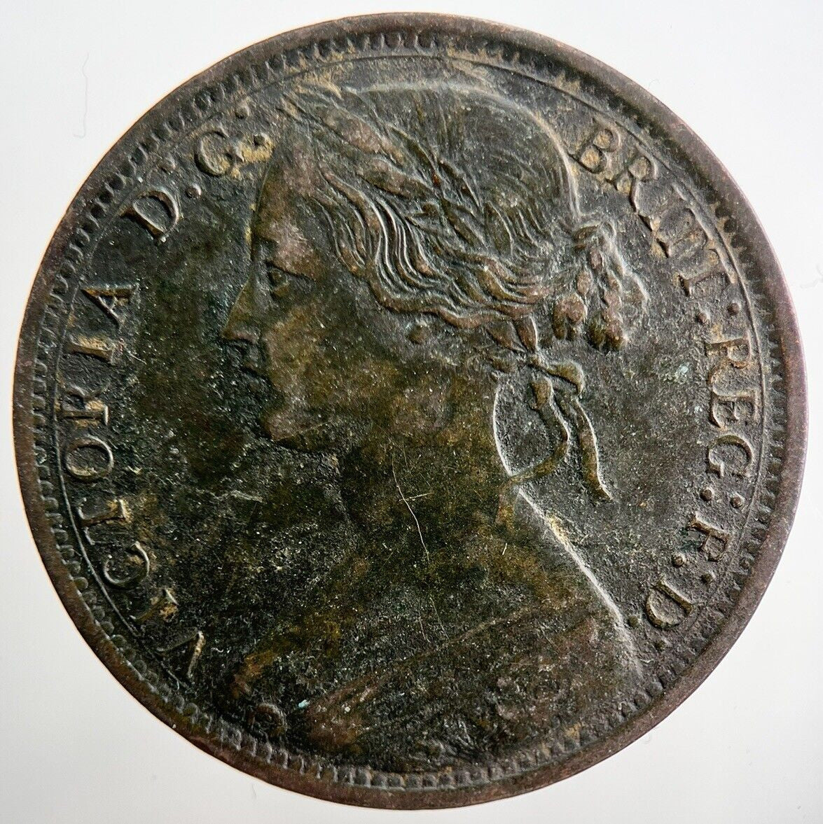1873 Victoria Penny Coin | Very High Grade | a3778