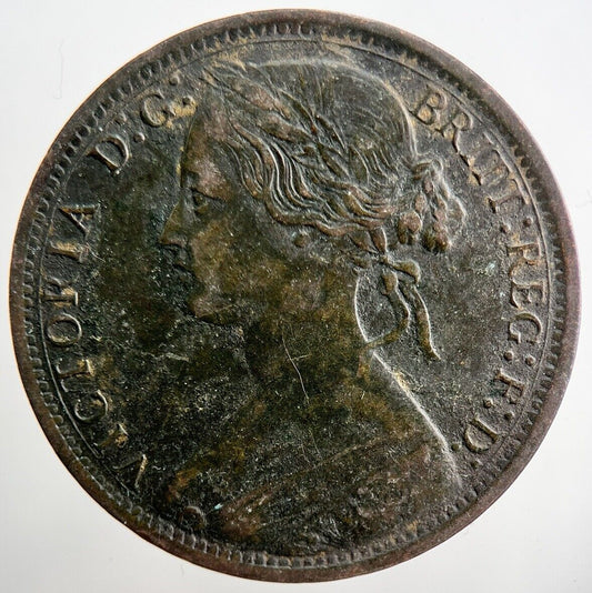 1873 Victoria Penny Coin | Very High Grade | a3778