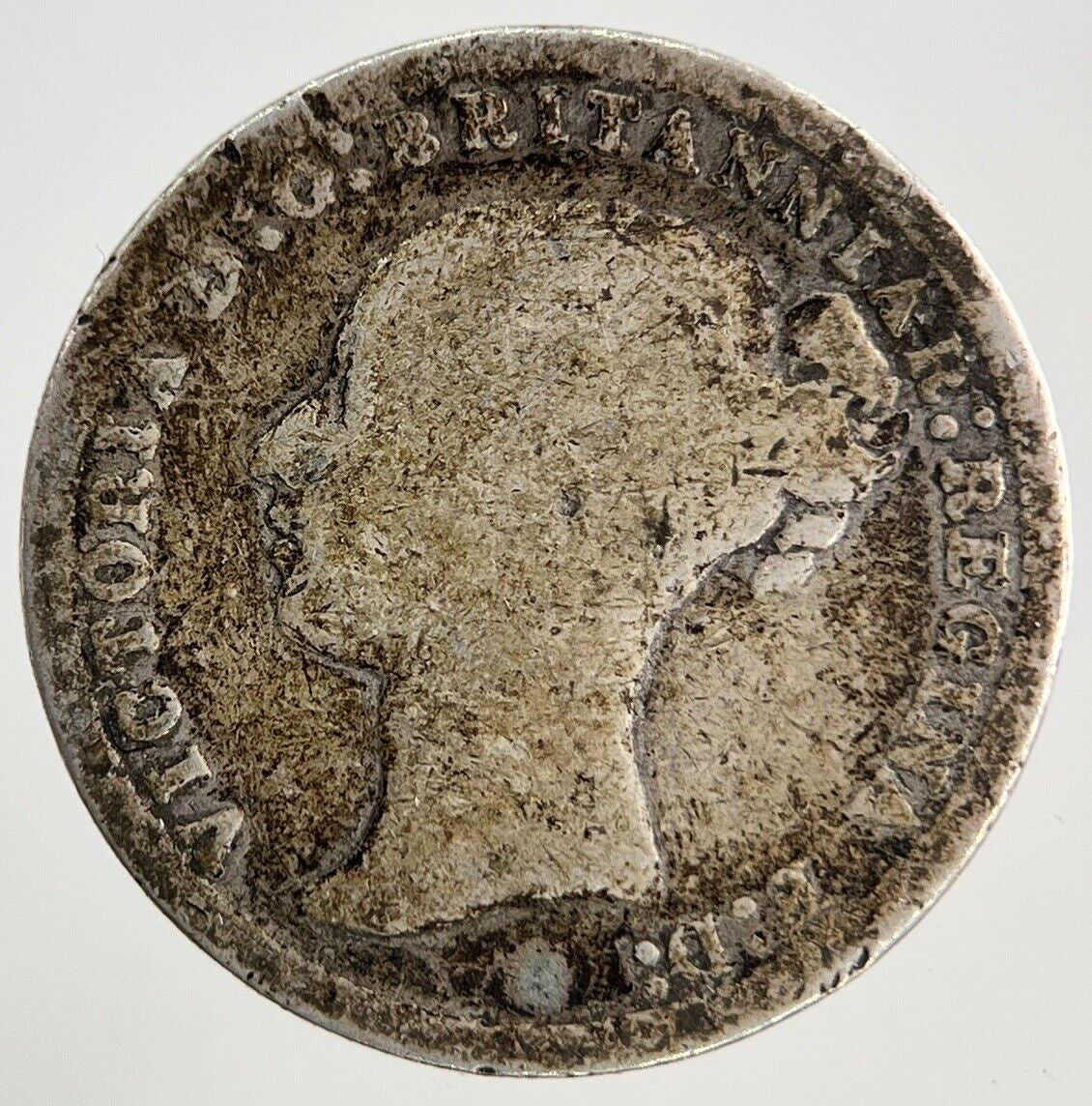 1873 Victoria Threepence Silver Coin | Collectable Grade