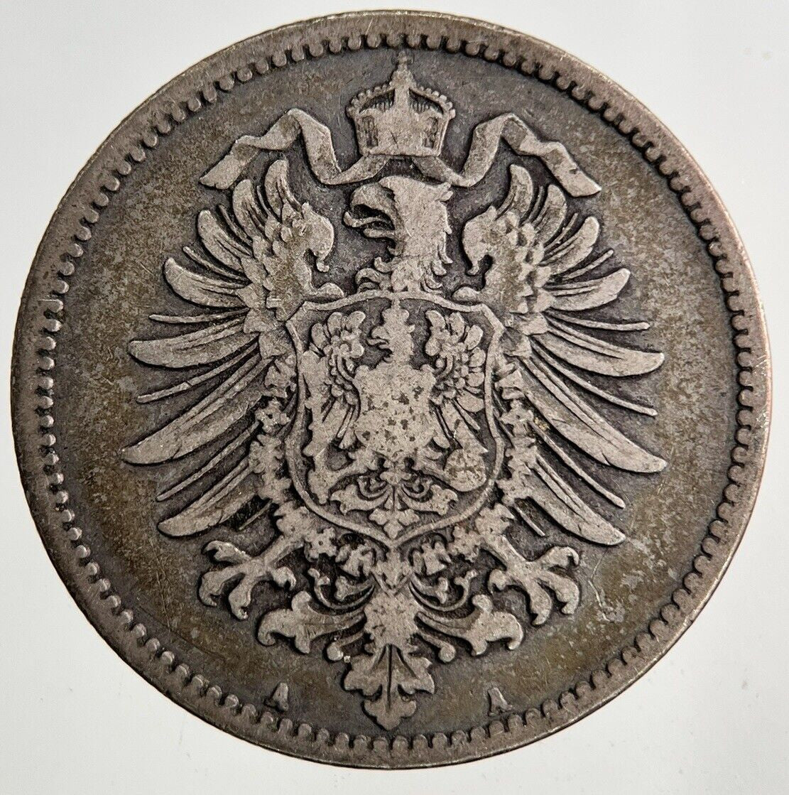 1874 Germany 1 Mark Silver Coin | Collectable Grade
